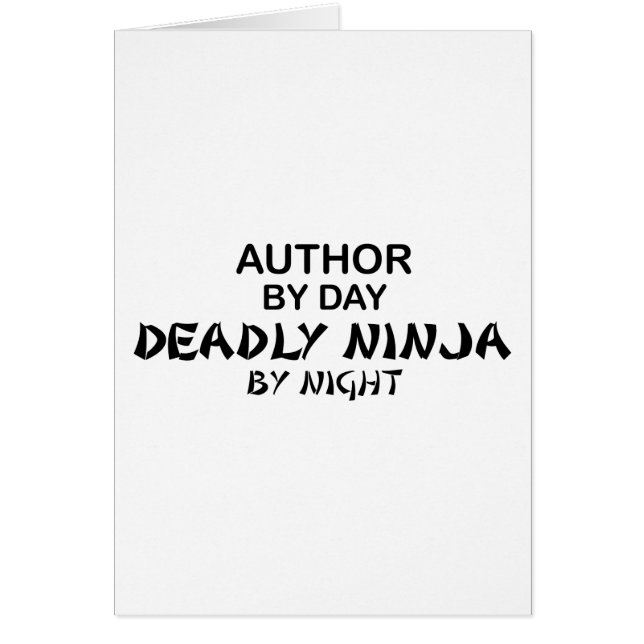Auteur Ninja mortel par nuit (Devant)