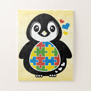 Autism AW Puzzle avec boîte cadeau, 30 pièce surdi