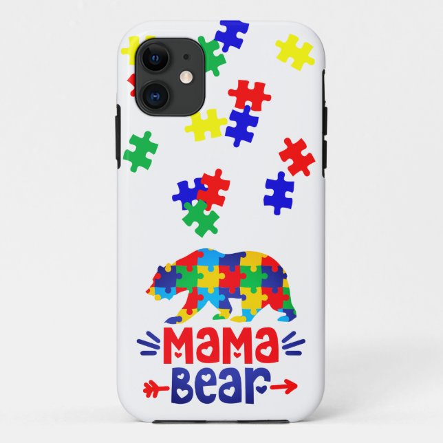 Autism Mom Coque-Mate Tough Apple iPhone 11 Coque (Dos)
