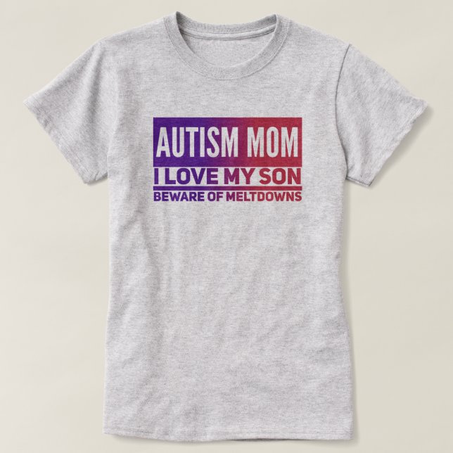Autism Mom - T-shirt de base pour femmes (Design devant)