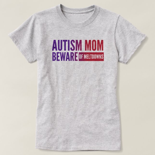 Autism Mom - T-shirt de base pour femmes (Design devant)