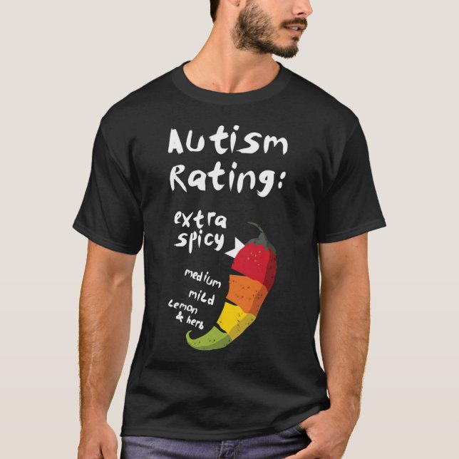 Autisme Classement T-shirt classique extra épicé (Devant)