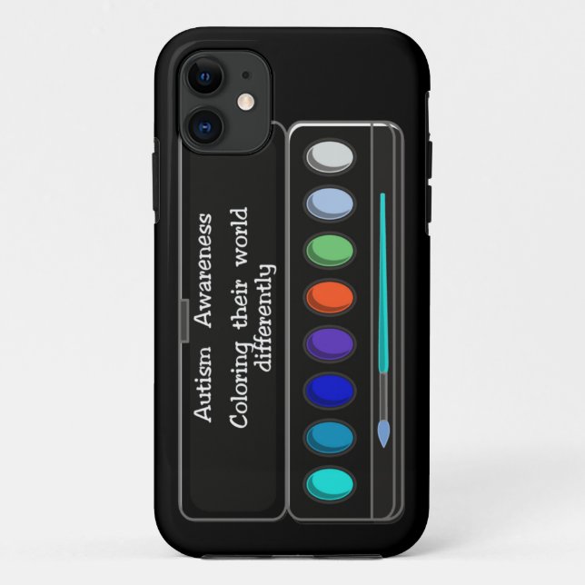 Autisme colorier leur monde iPhone 5 Coque (Dos)