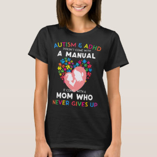 Autisme Et Adhd Ne Doit_Pas Être Avec Un T-Shirt M