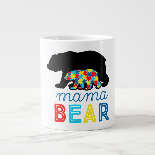 Autisme - Jumbo Mug (Devant)