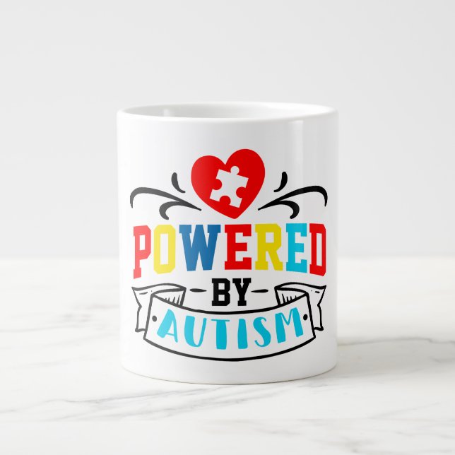 Autisme - Jumbo Mug (Devant)