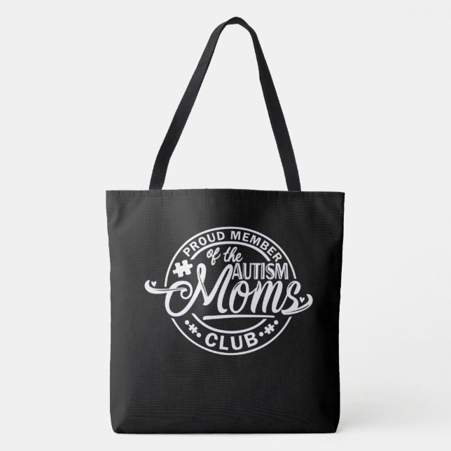 Autisme Sac fourre - tout tout-sur-impression, gra (Devant)