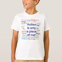 Autisme seulement un morceau de moi T-shirt