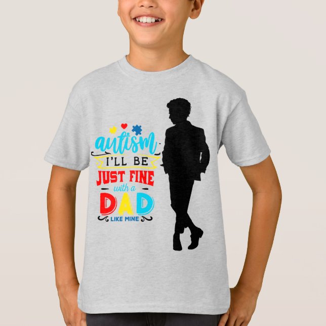 Autisme - T-shirt de base pour enfants (Devant)