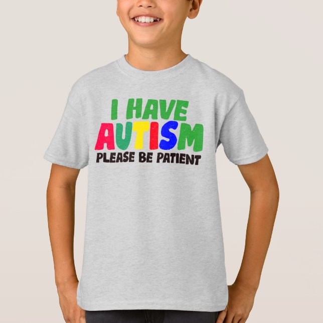 Autisme - T-shirt de base pour enfants (Devant)