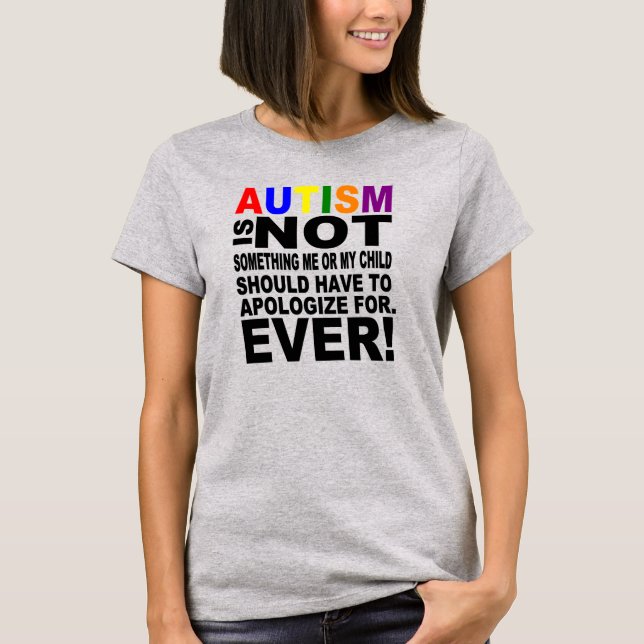 Autisme - T-shirt féminin (Devant)