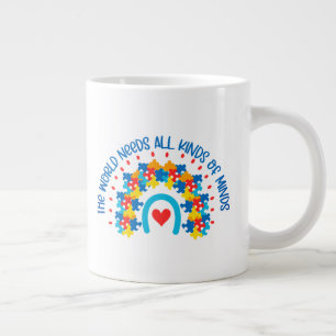 Autisme - tasse à café géante