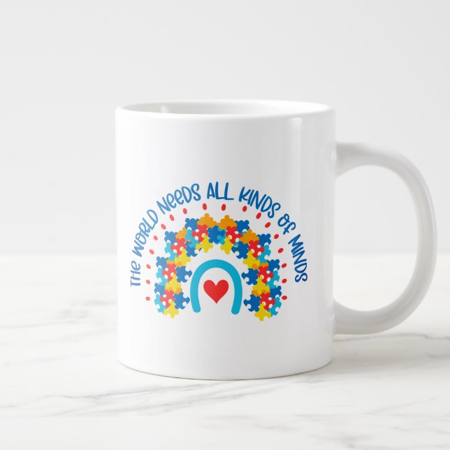 Autisme - tasse à café géante (Droite)