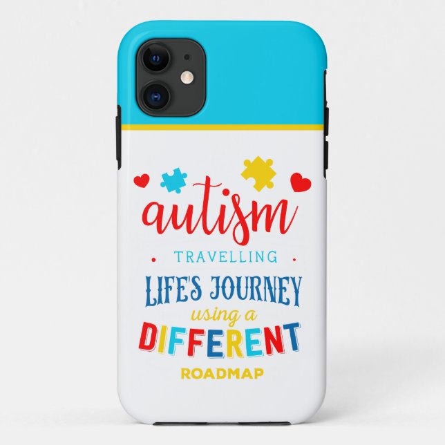 Autisme - Tough Apple iPhone 11 Coque (Dos)