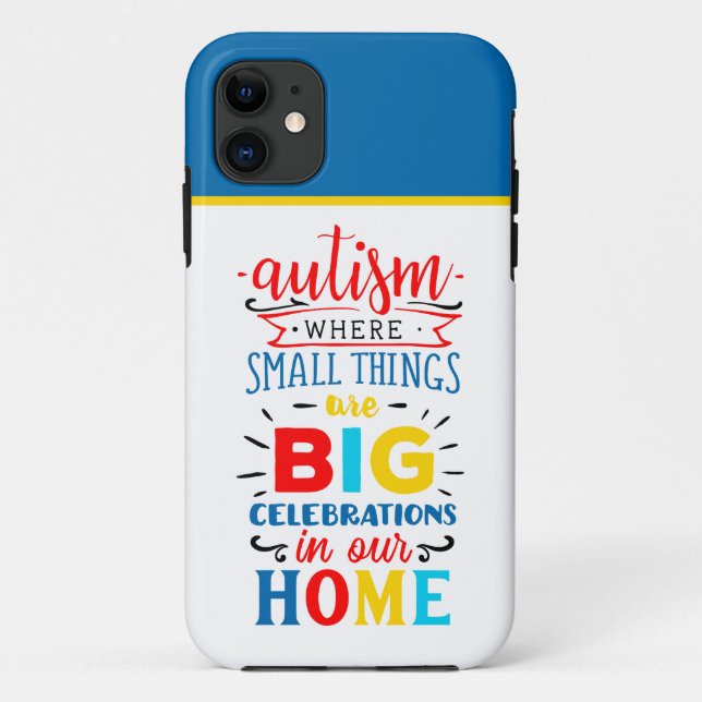 Autisme - Tough Apple iPhone 11 Coque (Dos)