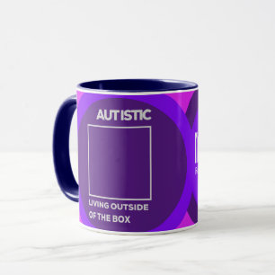 Autiste vivant à l'extérieur de la boîte Café Mug