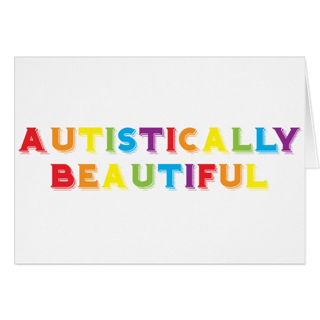 Autistement Belle (Devant horizontal)