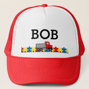 Autistic Adult Casquette with NAME Baseball Casque