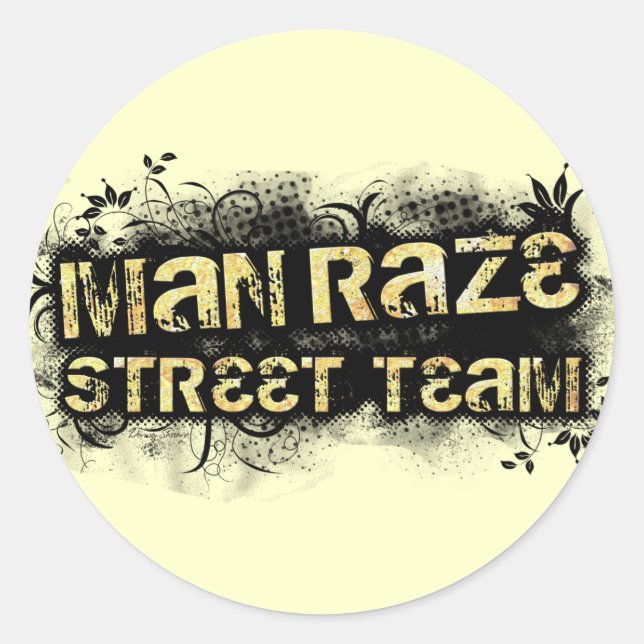 auto-collant jaune MRST (Devant)