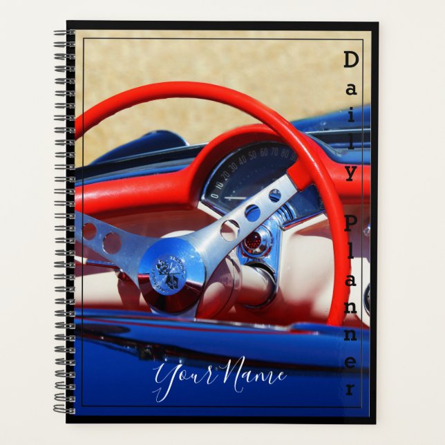 Auto Corvette  - Planificateur quotidien- HAMbWG (Devant)