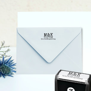 Auto-encreur Enregistrer le tampon auto-encrage de la police de