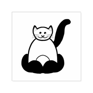 Auto-encreur Modèle de clipart du tampon d'encre