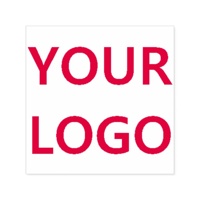 Auto-encreur Modèle de tampon automatique du logo de l'entrepri (Design)