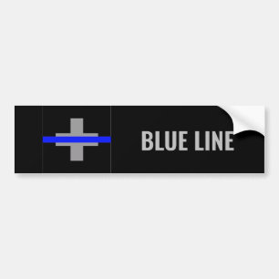 Autoaufkleber Ligne bleue / Sticker Ligne bleue