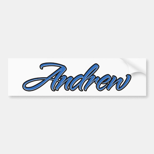 Autoaufkleber Sticker bleu (Devant)