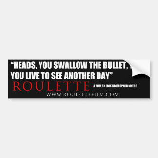 Autocollant 2 de citation de roulette