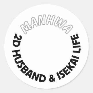 autocollant 2d husband et vie isekai | autocollant