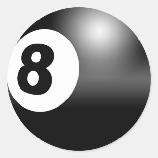 Autocollant à 8 balles