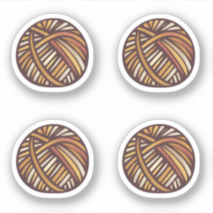 Autocollant à bille de fil