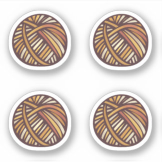 Autocollant à bille de fil