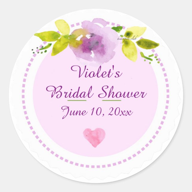 Autocollant à bordure festonnée (Devant)