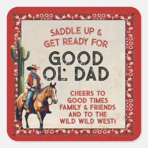 Autocollant À la bonne vieille Dad
