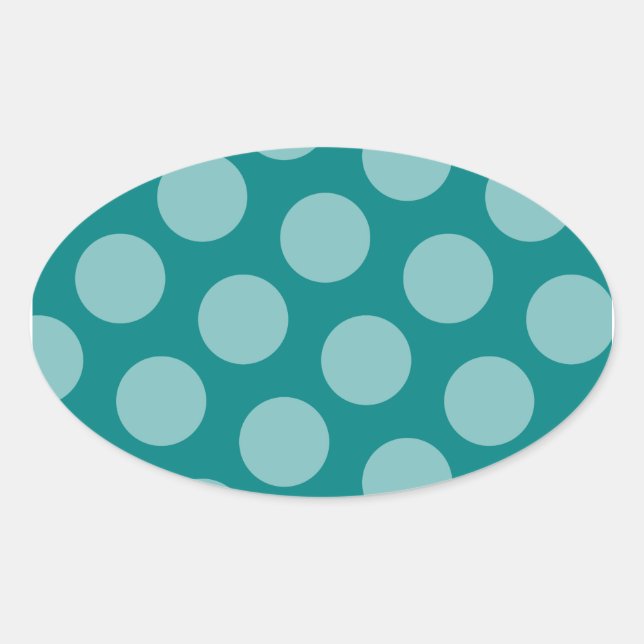 Autocollant à motif à pois (Devant)