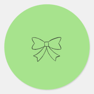 Autocollant à nœud minimal - Autocollant à nœud ve