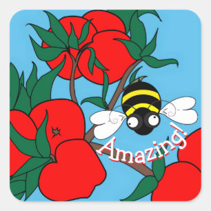 Autocollant abeille incroyable