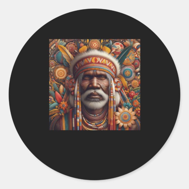Autocollant aborigène australien (Devant)