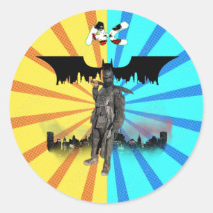 Autocollant AC BAT-MAN