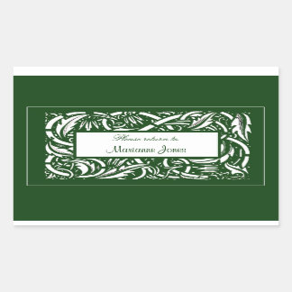 Autocollant Acanthus Art Nouveau