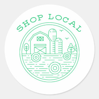 Autocollant Acheter Local