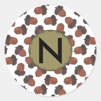 Autocollant Acorn personnalisé
