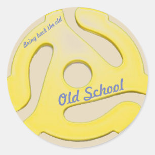 Autocollant adaptateur 45 tr/min