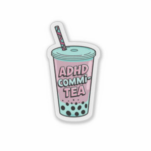 Autocollant ADHD Commi-tea