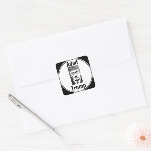 Autocollant Adolf Trump