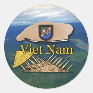 autocollant aéroporté du Vietnam de vétérans de
