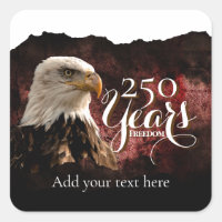 Autocollant Aigle Patriotique 250 Ans