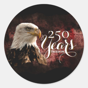 Autocollant Aigle Patriotique 250 Ans